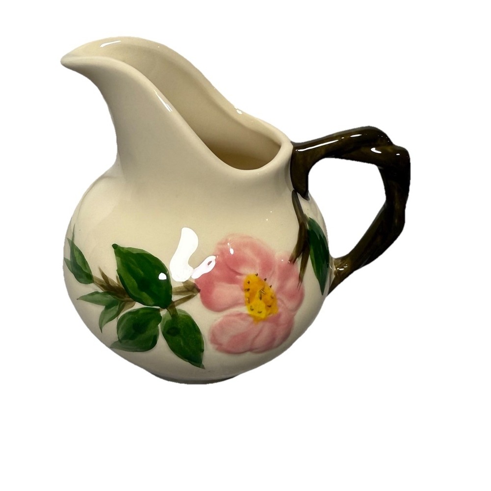 Vintage Franciscan Earthenware Desert Rose Made in USA Creamer‎ Pitcher Only